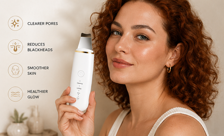 Glow Haven Ultrasonic Skin Scrubber