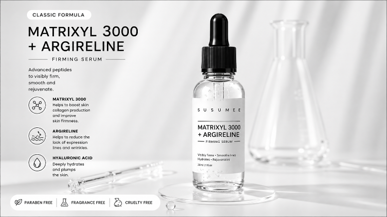 Glow Haven Matrixyl + Argireline Firming Serum