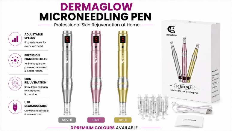 Glow Haven DermaGlow Microneedling Pen