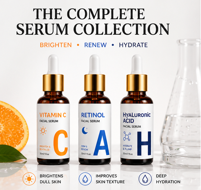 Glow Haven Radiance Serum Trio