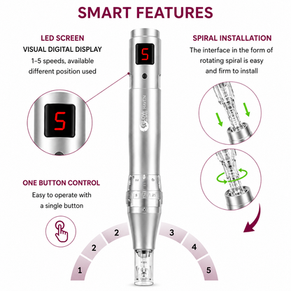 Glow Haven DermaGlow Microneedling Pen